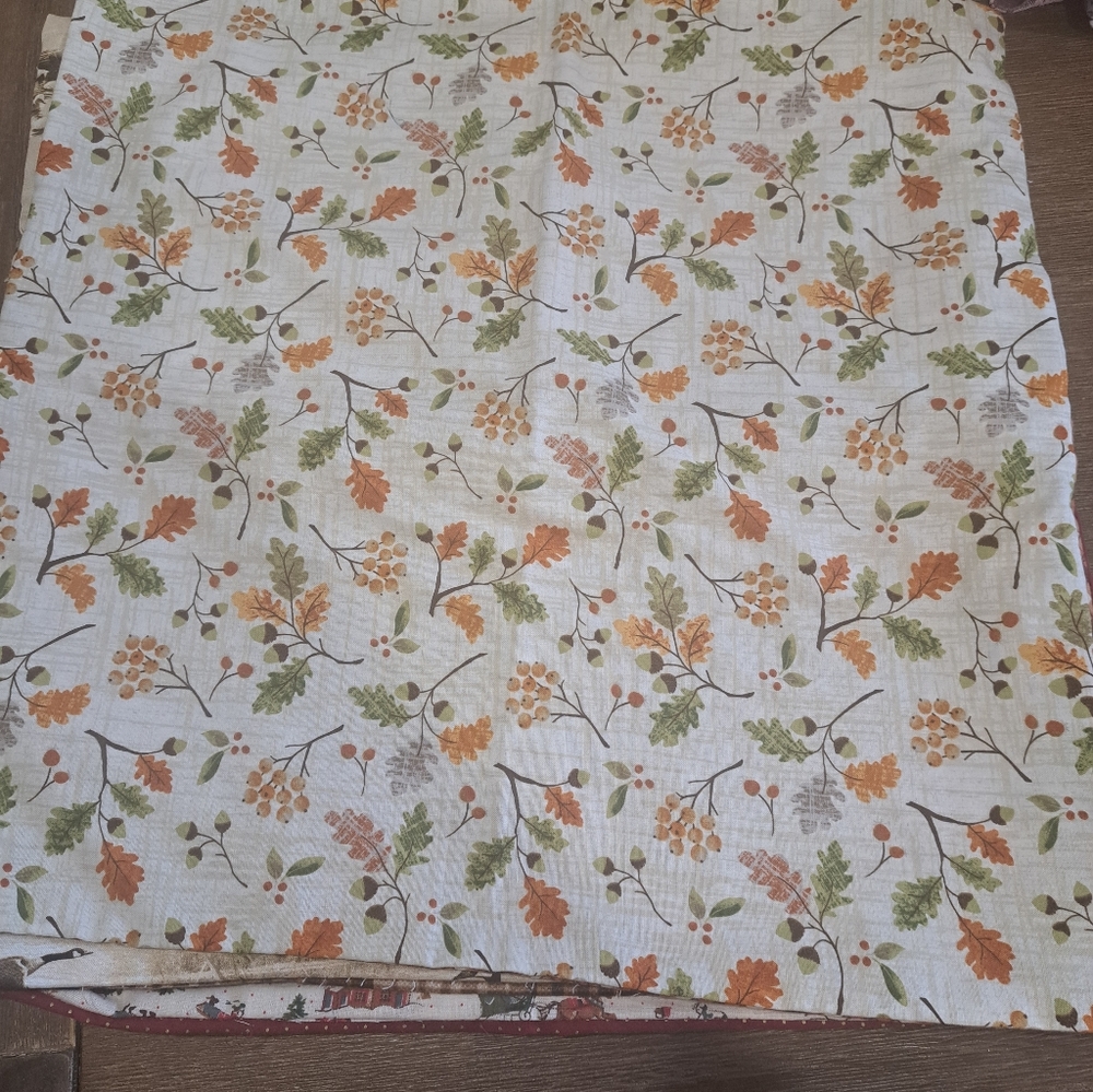 Acorn pillow cover 18"x18